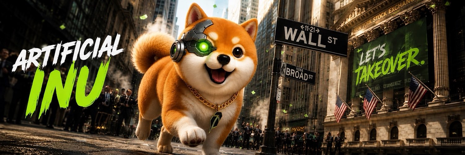 Artificial Inu on Wall Street — Let's Takeover